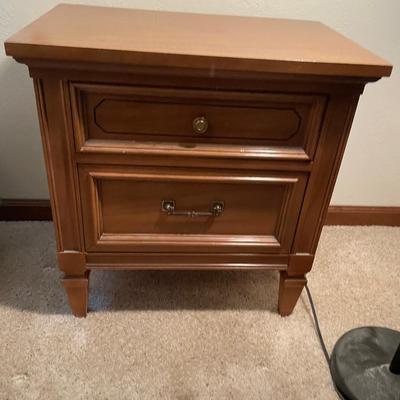 Lot 240 2 Drawer Night Stand