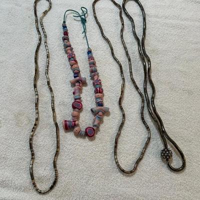 Lot 241 Tribal style Necklaces