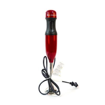 Sale Photo Thumbnail #408: This is a handheld immersion blender used for blending, pureeing, and crushing ingredients. 16 inches long as listed in picture.