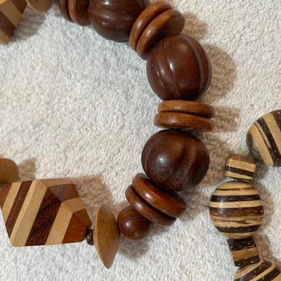 Lot 249 Wood Jewelry