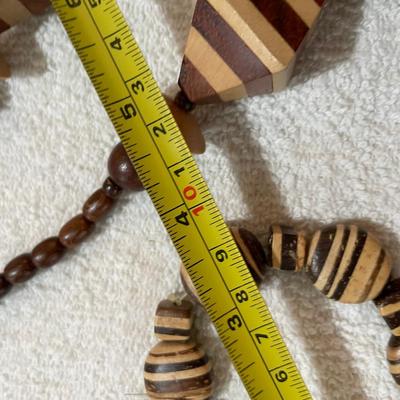 Lot 249 Wood Jewelry