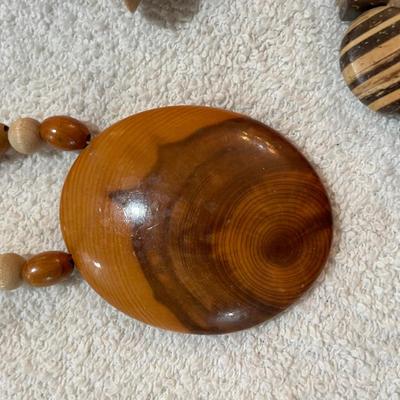 Lot 249 Wood Jewelry