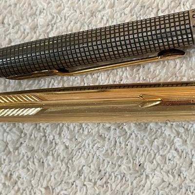 Lot 261 Parker Pens Sterling & Gold Filled