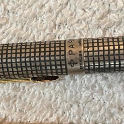 Lot 261 Parker Pens Sterling & Gold Filled