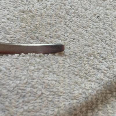 Lot 262 Sterling Cuff Necklace
