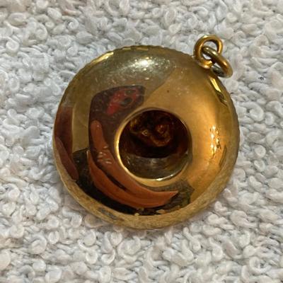 lot 270 Sombrero Charm 14K gold