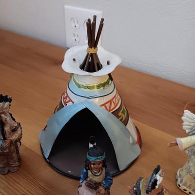 NATIVE AMERICAN THEMED NATIVITY SCENE