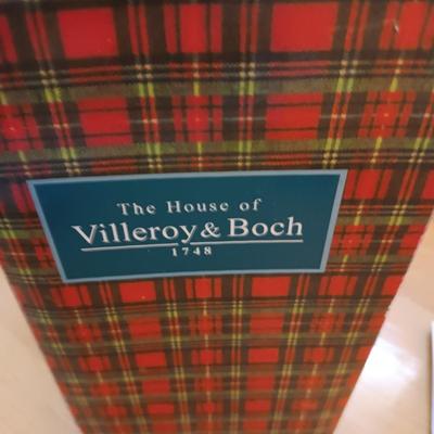 2 VILLEROY & BOCH "ANGELS" CANDLESTICK VOTIVE HOLDERS