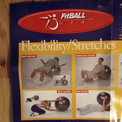 EXERCISE BALLS AND HAND WEIGHTS
