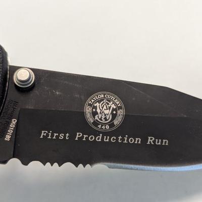 Smith & Wesson Extreme Ops Pocket Knife First Production Run