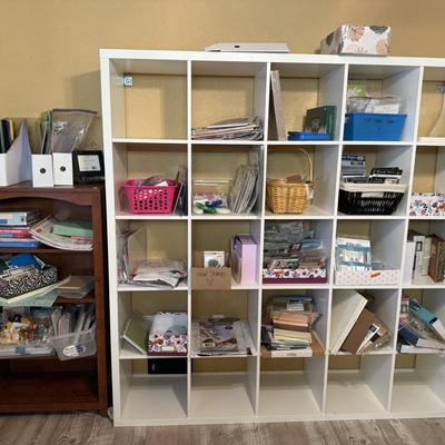 Sale Photo Thumbnail #1: - White shelf is sold. so not included. 
NO CHERRY PICKING or taking ONLY the items you want and leaving the rest or you will be banned! Please arrive with enough time to load. Bring boxes/any tools to assemble /dolly/people to help load/etc.
- Questions?