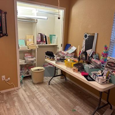Sale Photo Thumbnail #8: - White shelf and table are not included & light 
NO CHERRY PICKING or taking ONLY the items you want and leaving the rest or you will be banned! Please arrive with enough time to load. Bring boxes/any tools to assemble /dolly/people to help load/etc.
- Q