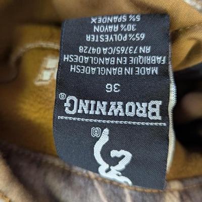 2 Pair Of L. L. Bean Camo Pants 36" x 29" & Browning Camo Pants 36 - Lot 1