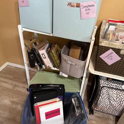 Sale Photo Thumbnail #18: - white sewing table on right is not included. 

- Display pieces, table, lights, table cloth, items in the back are not included.

NO CHERRY PICKING or taking ONLY the items you want and leaving the rest or you will be banned! Please arrive with enough t