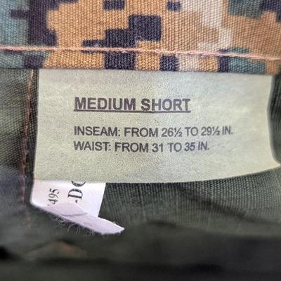Tru-Spec Medium/Short Camo Pants 26 1/2" x 29 1/2" - Lot 3