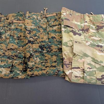 Tru-Spec Medium/Short Camo Pants 26 1/2" x 29 1/2" - Lot 3