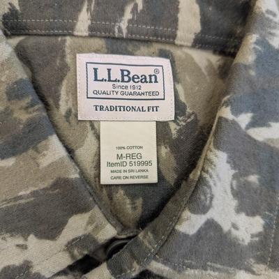 Tru-Spec Medium/Long - Liberty Shirt- L. L. Bean Medium/Reg Camo Shirts Lot 4