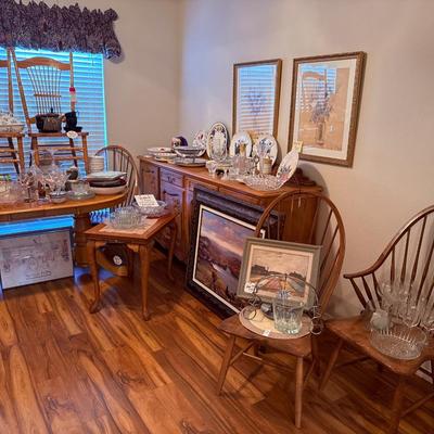 Sale Photo Thumbnail #43: - Table with chairs and the cabinet are not included. Sold (chairs on table are excluded) chairs on the flier  included.

NO CHERRY PICKING or taking ONLY the items you want and leaving the rest or you will be banned! Please arrive with enough time to loa