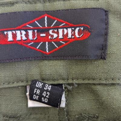 Tru-Spec Size 34/30 Pants - Red Head Silent Hide Pants L/32 Lot 9
