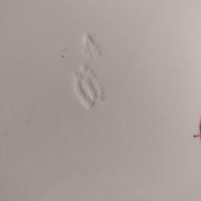 Sale Photo Thumbnail #1194: Three Spode England Porcelain Serving Platters- 'Pink Tower' Pattern