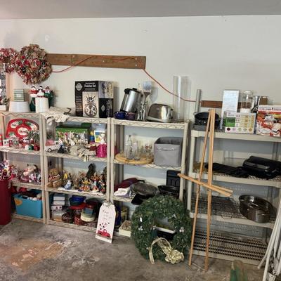 Sale Photo Thumbnail #75: - Shelves  are not included

NO CHERRY PICKING or taking ONLY the items you want and leaving the rest or you will be banned! Please arrive with enough time to load. Bring boxes/any tools to assemble /dolly/people to help load/etc.
- Questions? Call Candic