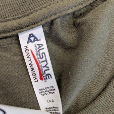 5 - Alstyle Heavyweight Size Large T-Shirts Lot 13