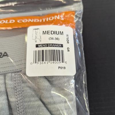 3 - Indera Two Layer Performance Thermals Men's Drawers Size Medium Lot 14