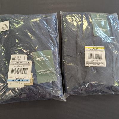 L. L. Bean Dark Indigo Double Layer Thermal Pants L/Reg Lot 16