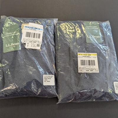 L. L. Bean Dark Indigo Double Layer Thermal Pants L/Reg Lot 16