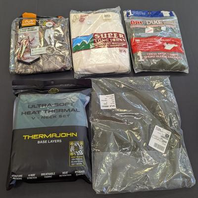 Long Underwear Fleece Thermals Long Johns