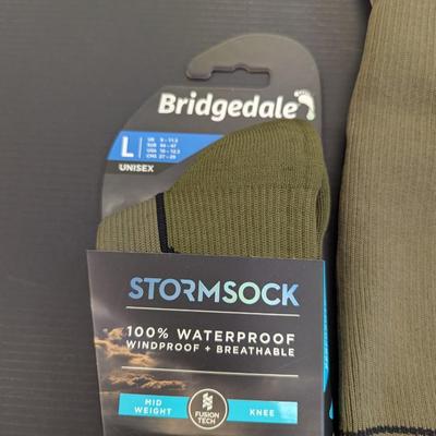 US OZ Green Medium Anti Microbial Boot Socks