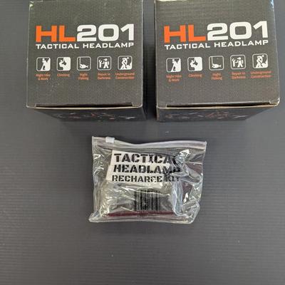 HL 201 Tactical Headlamps Lot 1