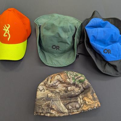 Browning Power Cap - Reel Tree Beanie - OR Gore-Tex Brand Outdoor Hiking Hat