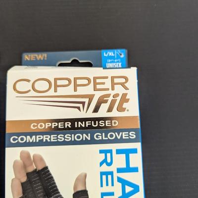 Copper Fit Hand Relief Copper Compression Gloves