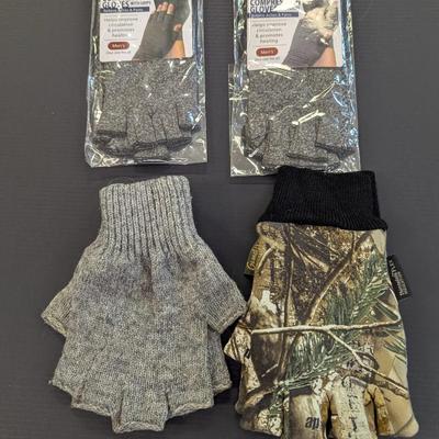 Compression Gloves With Grips & Gamehide Camo Gloves