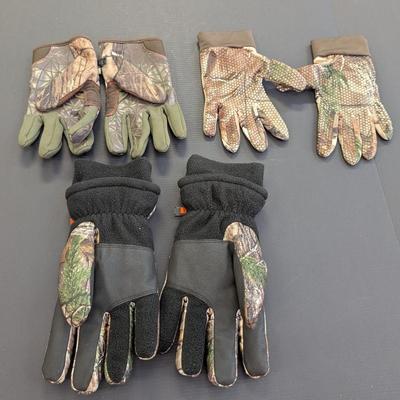 Array Of Camo Gloves L/XL