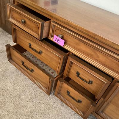 Lot 292 Dixie Brand Cherry wood dresser