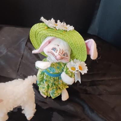ANNALEE EASTER BUNNY, LAMB AND CHICK