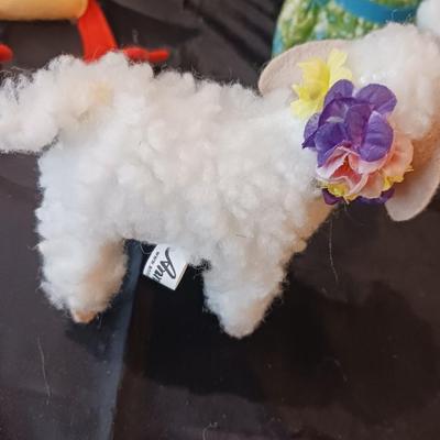 ANNALEE EASTER BUNNY, LAMB AND CHICK