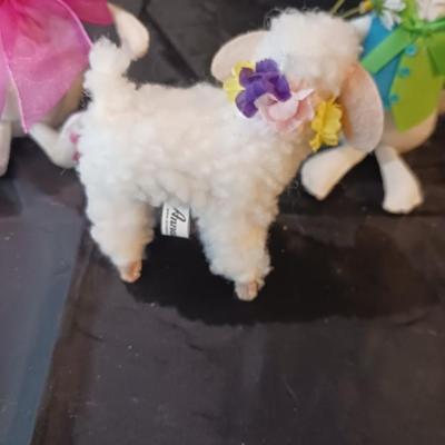 ANNALEE RABBITS AND A LAMB