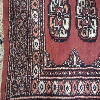 BEAUTIFUL HANDWOVEN WOOL RUNNER RUG