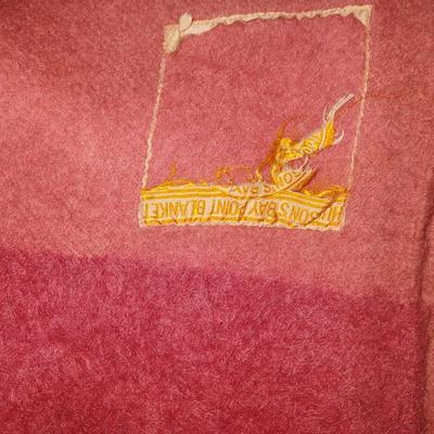 HUDSON BAY POINT WOOL BLANKET