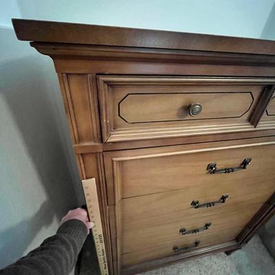 Lot 305 Dixie furniture high boy