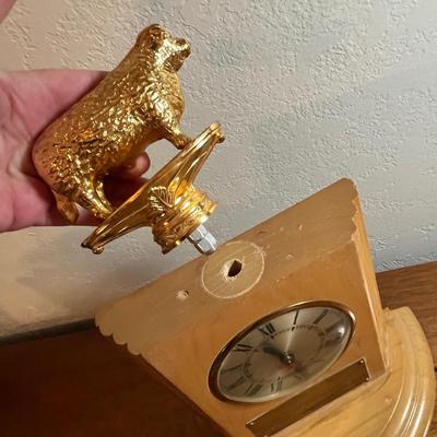 Lot 307 National Western Stock Show Trophy Clock 1955