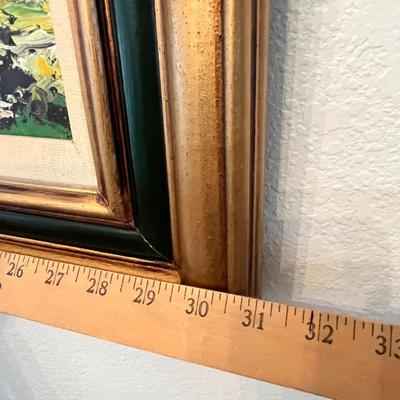 Lot 312 Horse oil painting