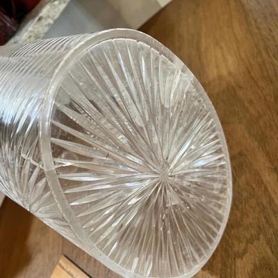 Lot 313 MCM Crystal plastic trash can