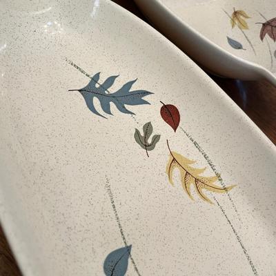 Lot 315 Franciscan Autumn Leaf China groupting