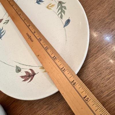 Lot 315 Franciscan Autumn Leaf China groupting