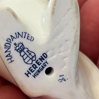 Lot 319 Herend Pottery Rabbits