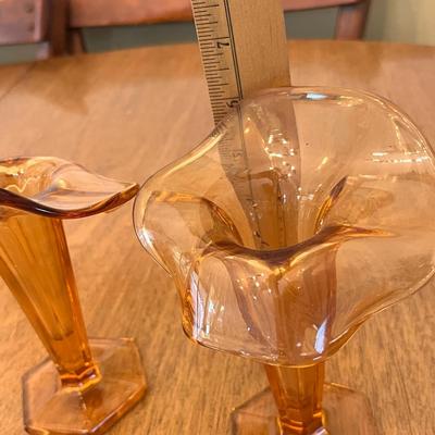 Lot 323 Fostoria JIP Vases